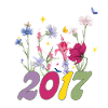 Year of birth 2017 wildflowers