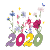 Year of birth 2020 wildflowers