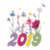 Geburtsjahr 2019 Wildblumen
