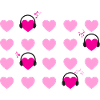 Heart Heart Red Pink Music