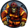 Brigade de pompiers monstre