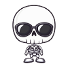 Zombie Halloween Squelette