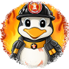 Firefighter Penguin