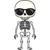 Skeleton Comic Halloween