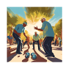 pétanque, pétanque fan, bowler