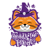 Cute Funny Halloween Kitty
