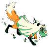 Fox Ghost - Orange
