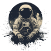 Astronaut on the Moon
