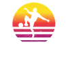 Foot Golf Retro Sunset