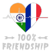 India and France 100% friendship