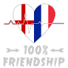 England and France 100% friendship