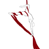 TISSUS ROUGE