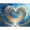 Heart of water and light