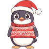 Penguin Christmas Comic