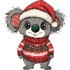 Koala Christmas Comic