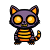 Waschbär Halloween Tier