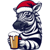 Bière de Noël Zebra