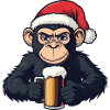 Monkey Christmas Beer