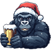 Gorilla Christmas Beer