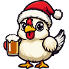 Chicken Christmas Beer