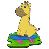 Girafe Skater Skateboard