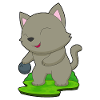 Cat Bowling Bowling Ball