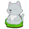 Cat Yoga Fitness Meditation