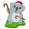 Canne de Noël Koala