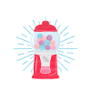 Gumball Machine Chewing Gum Machine