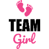 Team Girl,Baby Pregnancy Announcement