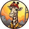 Firefighter Giraffe