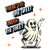 Funny Ghost Saying Retro Costume
