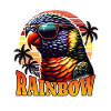 Ich Liebe Regenbogenlori Spruch