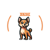 Coffee and Carolina Dog
