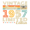Cadeau d'anniversaire Vinatge 1957