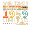 Cadeau d'anniversaire Vinatge 1959