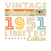 Cadeau d'anniversaire Vinatge 1951