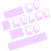 No means no
