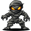 Mummy Halloween Comic