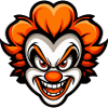 Clown comique d’Halloween