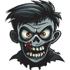 Zombie Halloween Comic