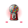 Gumball Machine Chewing Gum Machine