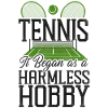 Funny Tennis Player Racket Tennis