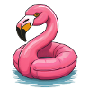 Flamingo Swim Ring
