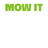 Lawn mower mowing