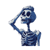 Halloween drôle squelette meme cadeau effrayant