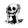 Meme Squelette Halloween Drôle Effrayant Cadeau