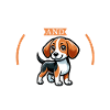 Café et lévrier estonien
