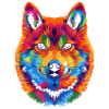 Shiba Inu Dog Popart