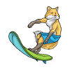 Fox Surfer Surfboard